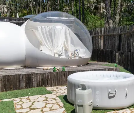 Bubble suite con jacuzzi en Pontevedra Bubble suite con jacuzzi en Pontevedra