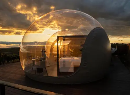 Hoteles burbuja en Jaén