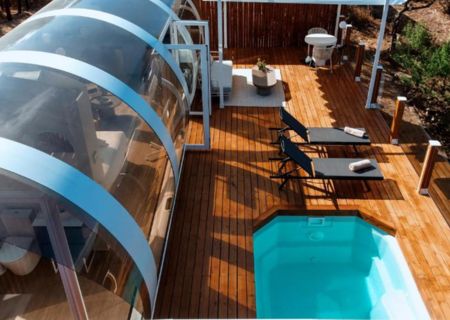 Tubo tipo hotel burbuja en Córdoba Tubo tipo hotel burbuja en Córdoba